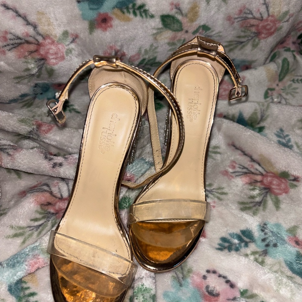 rose gold heels